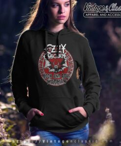 Ozzy Osbourne Rock Roll Madman Women Hoodie
