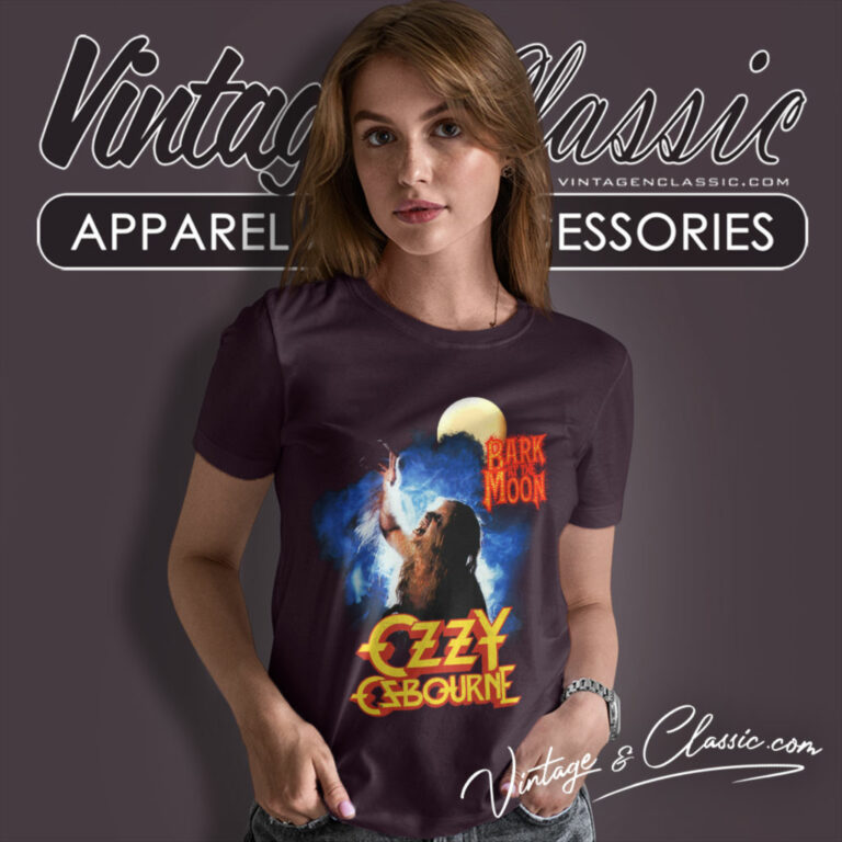 Ozzy Osbourne Shirt Bark At The Moon Women T Shirt Ozzy Osbourne Shirt Bark At The Moon Women T Shirt