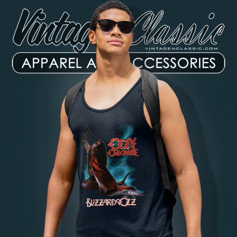 Ozzy Osbourne Shirt Blizzard Of Ozz Tank Top Racerback Ozzy Osbourne Shirt Blizzard Of Ozz Tank Top Racerback