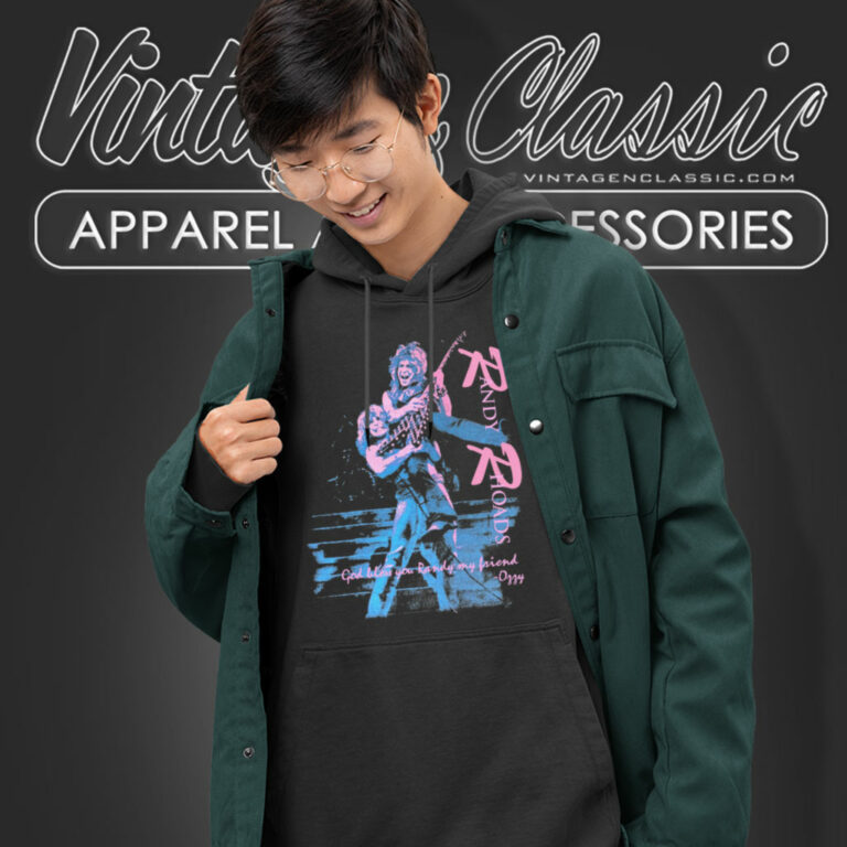 Ozzy Osbourne Shirt Cronies Randy Rhoads Hoodie Ozzy Osbourne Shirt Cronies Randy Rhoads Hoodie