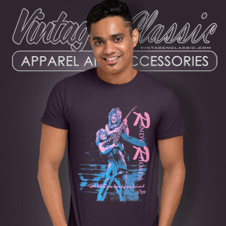 Ozzy Osbourne Shirt Cronies Randy Rhoads T Shirt Ozzy Osbourne Shirt Cronies Randy Rhoads T Shirt