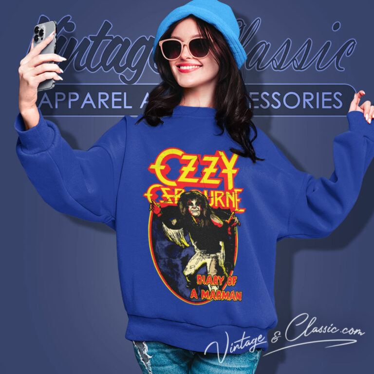 Ozzy Osbourne Shirt Diary Of A Madman Album Sweatshirt 4 Ozzy Osbourne Shirt Diary Of A Madman Album Sweatshirt 4