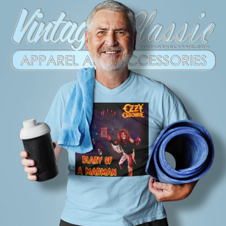 Ozzy Osbourne Shirt Diary Of A Madman V Neck TShirt Ozzy Osbourne Shirt Diary Of A Madman V Neck TShirt