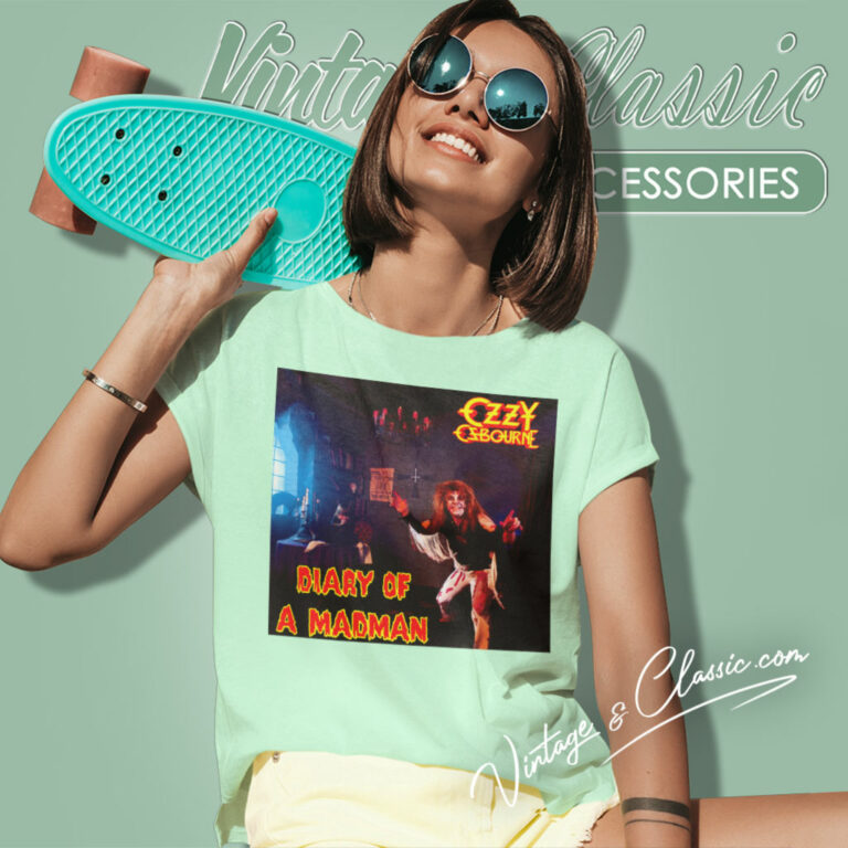 Ozzy Osbourne Shirt Diary Of A Madman Women T Shirt Ozzy Osbourne Shirt Diary Of A Madman Women T Shirt