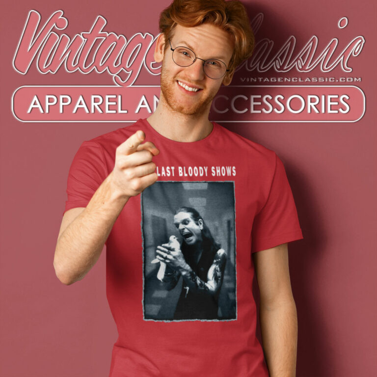 Ozzy Osbourne Shirt The Last Bloody Shows T Shirt Ozzy Osbourne Shirt The Last Bloody Shows T Shirt