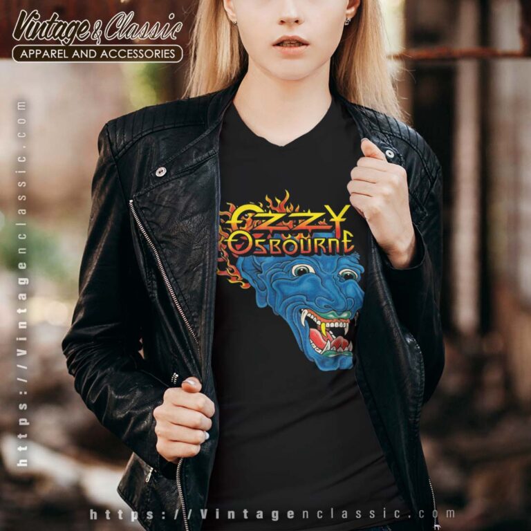 Ozzy Osbourne Tattoo Beast Vneck Ozzy Osbourne Tattoo Beast Vneck