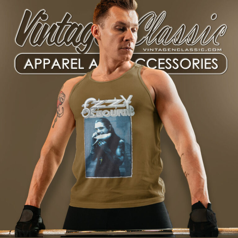 Ozzy Osbourne The Last Bloody Shows Tank Top Racerback Ozzy Osbourne The Last Bloody Shows Tank Top Racerback