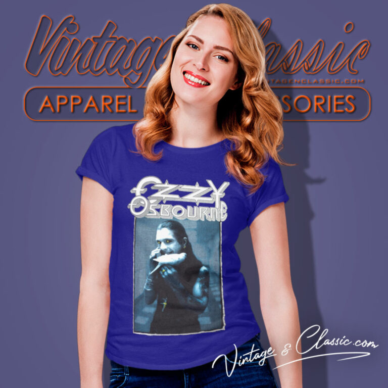 Ozzy Osbourne The Last Bloody Shows Women T Shirt Ozzy Osbourne The Last Bloody Shows Women T Shirt