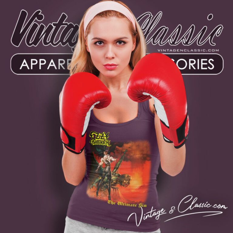 Ozzy Osbourne The Ultimate Sin Tank Top Racerback Ozzy Osbourne The Ultimate Sin Tank Top Racerback