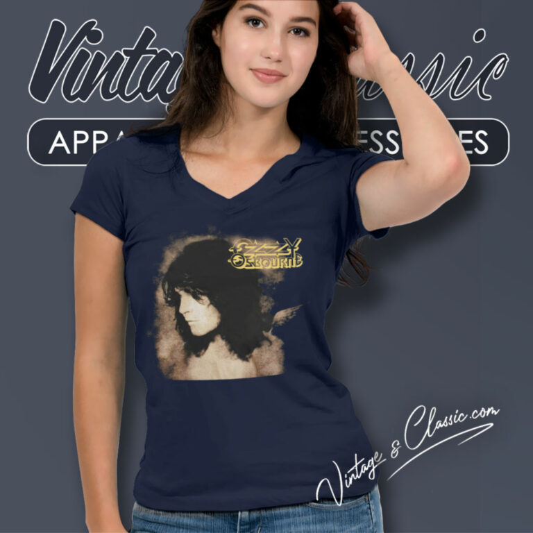 Ozzy Osbourne Theatre Of Madness V Neck TShirt Ozzy Osbourne Theatre Of Madness V Neck TShirt