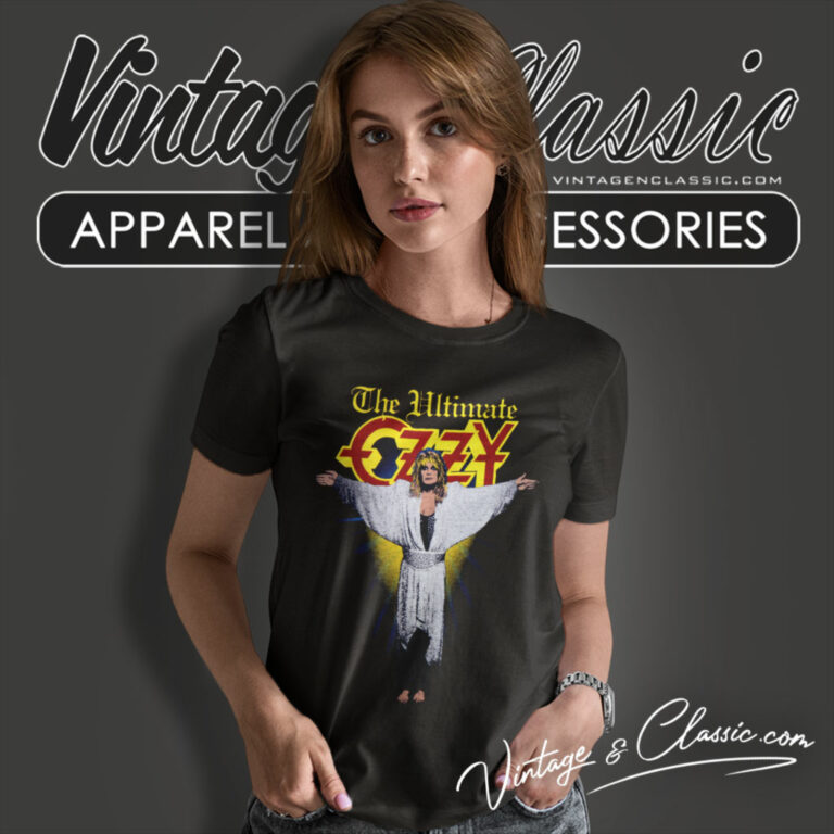 Ozzy Osbourne Ultimate Sin Tour Women T Shirt Ozzy Osbourne Ultimate Sin Tour Women T Shirt