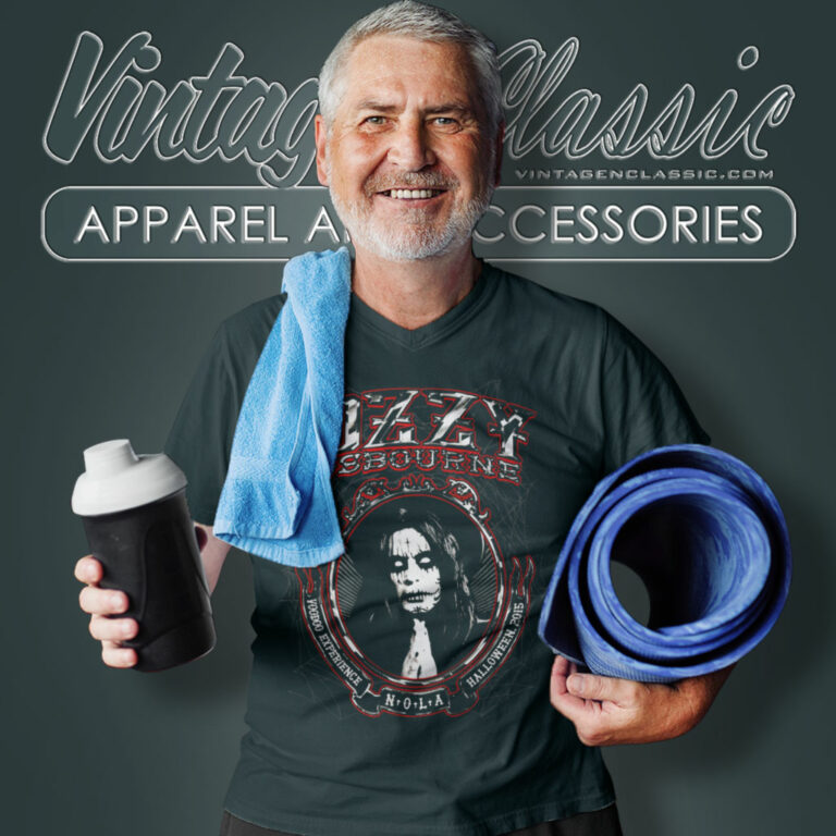 Ozzy Osbourne Undead 2015 Event V Neck TShirt Ozzy Osbourne Undead 2015 Event V Neck TShirt