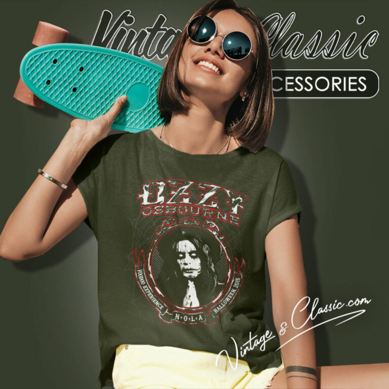 Ozzy Osbourne Undead 2015 Event Women T Shirt Ozzy Osbourne Undead 2015 Event Women T Shirt