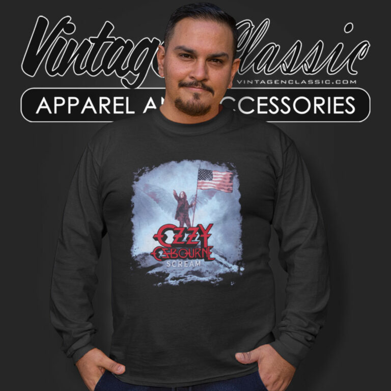 Ozzy Osbourne Usa Tour Long Sleeve Tee Ozzy Osbourne Usa Tour Long Sleeve Tee