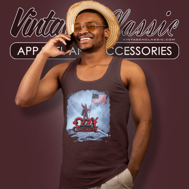 Ozzy Osbourne Usa Tour Tank Top Racerback Ozzy Osbourne Usa Tour Tank Top Racerback