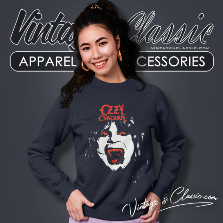 Ozzy Osbourne Vampire Sweatshirt Ozzy Osbourne Vampire Sweatshirt