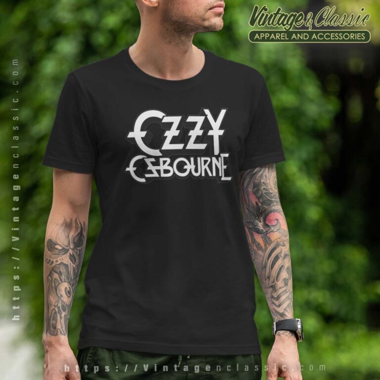 Ozzy Osbourne White Logo Shirt Ozzy Osbourne White Logo Shirt