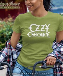 Ozzy Osbourne White Logo Tshirt
