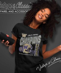 Pac 12 Championship Shirt Washington Huskies Kings Of The West Women TShirt