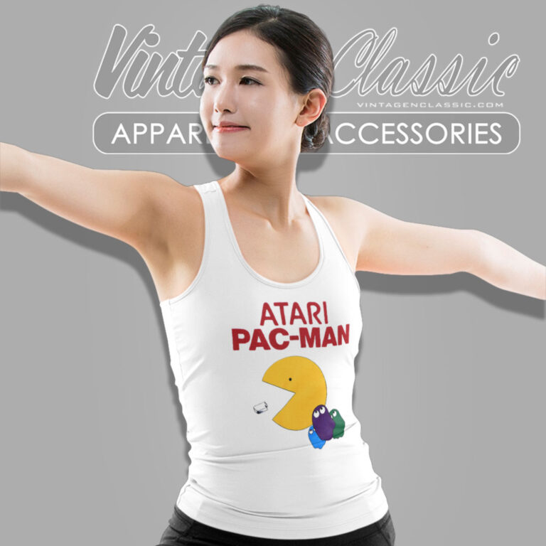 Pac Man Atari Ghosts Tank Top Racerback Pac Man Atari Ghosts Tank Top Racerback