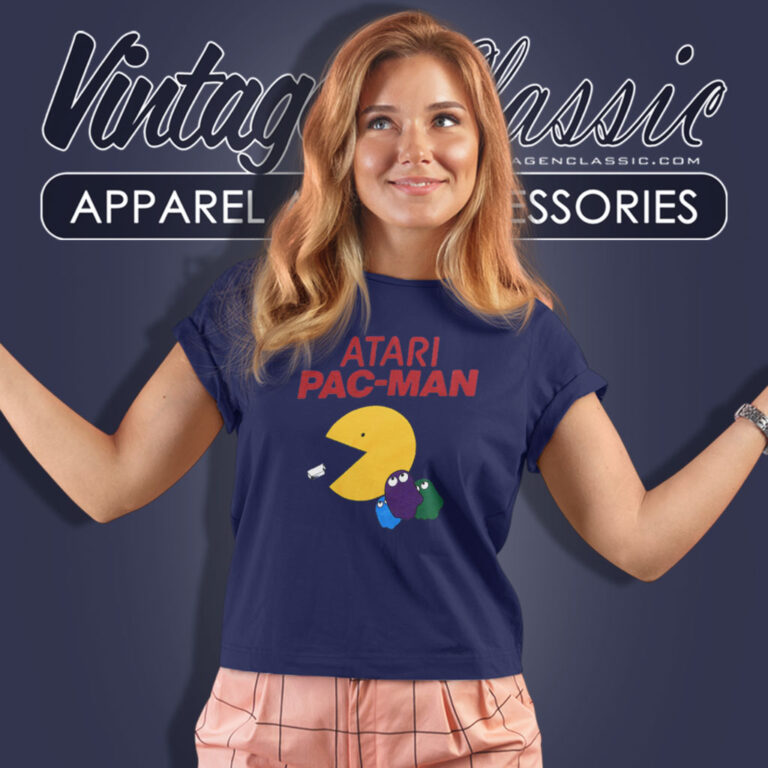 Pac Man Atari Ghosts Women T Shirt Pac Man Atari Ghosts Women T Shirt