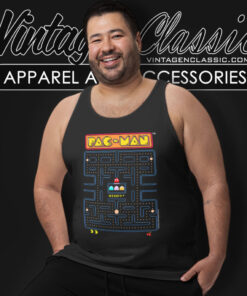 Pac Man Game Shirt Gift For Fans Tank Top Racerback