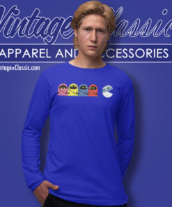 Pac Man Wars Long Sleeve Tee