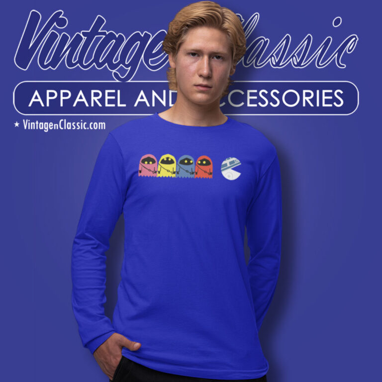 Pac Man Wars Long Sleeve Tee Pac Man Wars Long Sleeve Tee