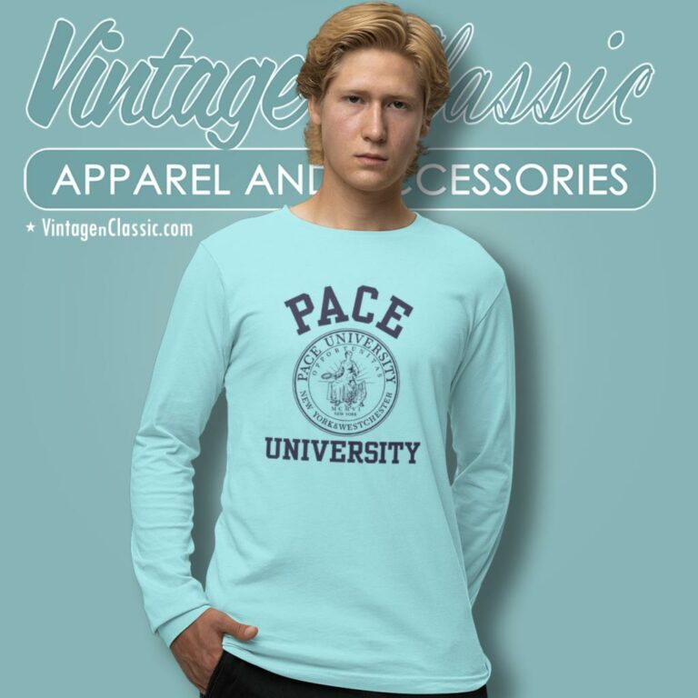 Pace University Of New York Long Sleeve Tee Pace University Of New York Long Sleeve Tee