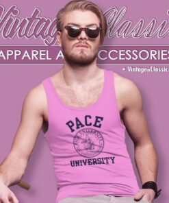 Pace University Of New York Tank Top Racerback