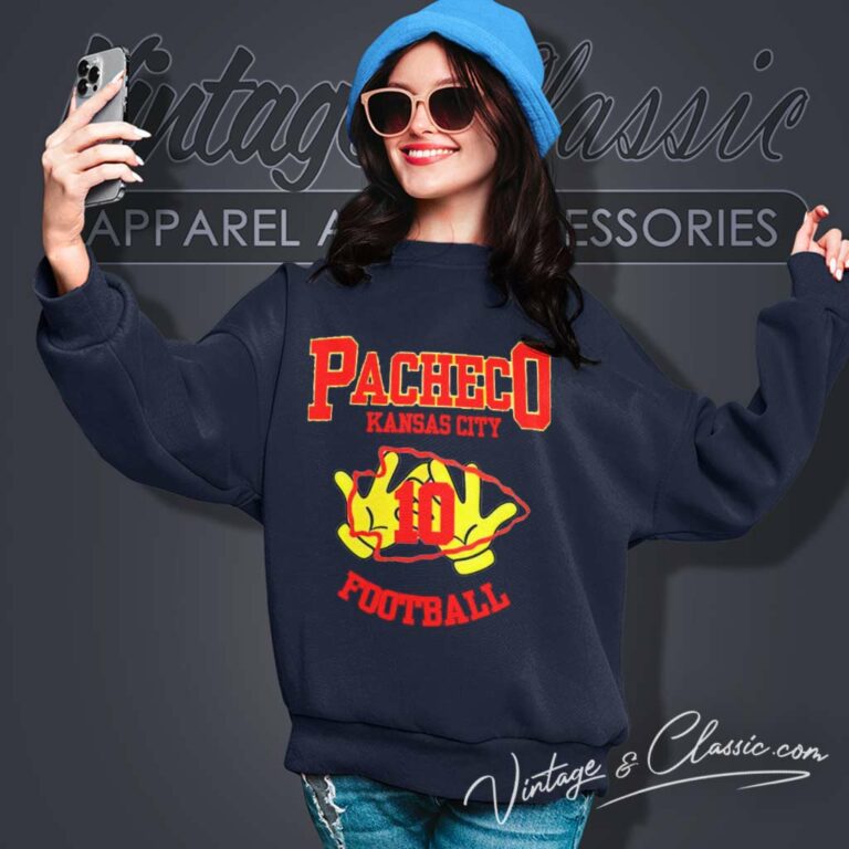 Pacheco Kansas City Chiefs Football Sweatshirt Pacheco Kansas City Chiefs Football Sweatshirt