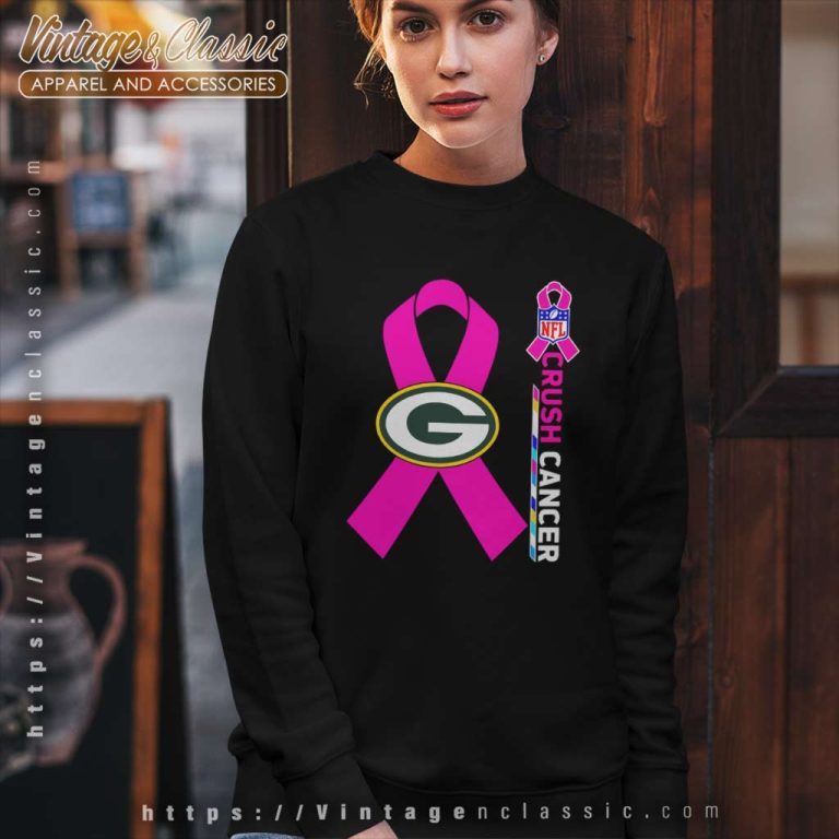 Packers Nfl Crush Cancer 2023 Sweatshirt Packers Nfl Crush Cancer 2023 Sweatshirt