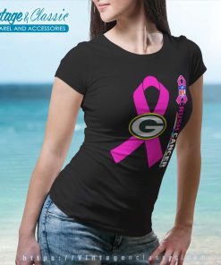 Packers Nfl Crush Cancer 2023 Women TShirt