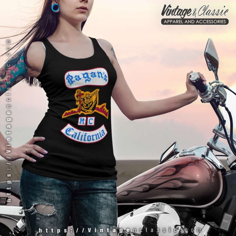 Pagans MC California Racer Tank Pagans MC California Racer Tank
