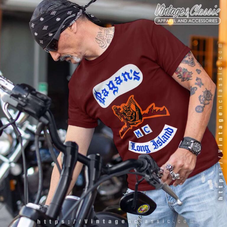 Pagans MC Long Island T Shirt Pagans MC Long Island T Shirt