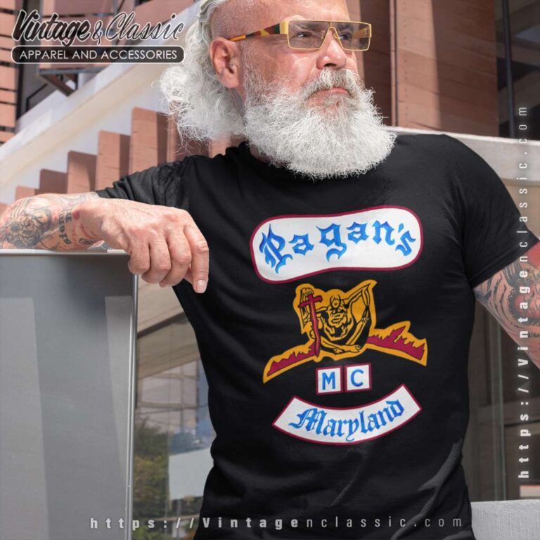 Pagans MC Maryland Mens T Shirt Pagans MC Maryland Mens T Shirt