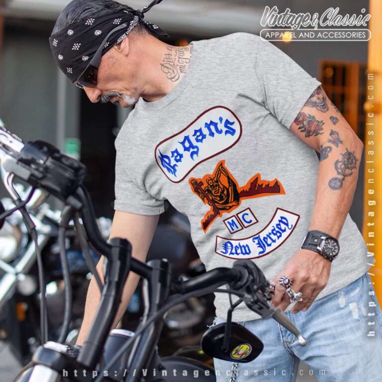 Pagans MC New Jersey T Shirt Pagans MC New Jersey T Shirt