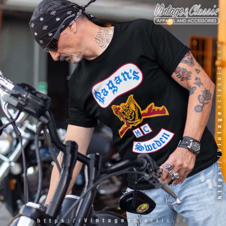 Pagans MC Sweden T Shirt Pagans MC Sweden T Shirt