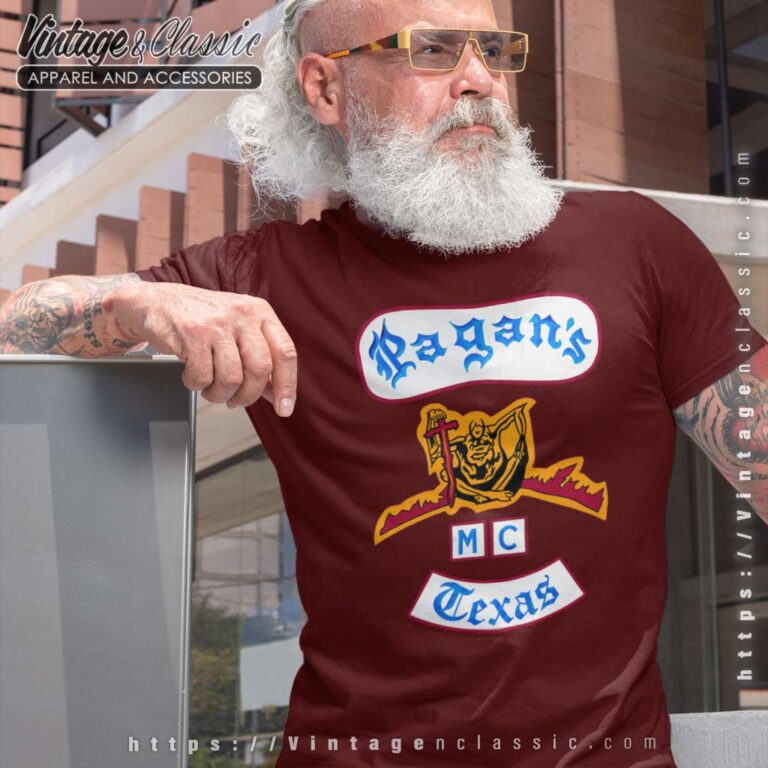 Pagans MC Texas Mens T Shirt Pagans MC Texas Mens T Shirt