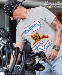 Pagans Mc East Coast T Shirt
