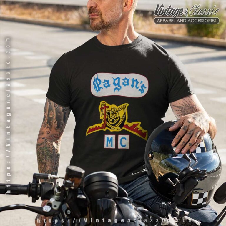 Pagans Motorcycle Club Big Logo Shirt Pagans Motorcycle Club Big Logo Shirt