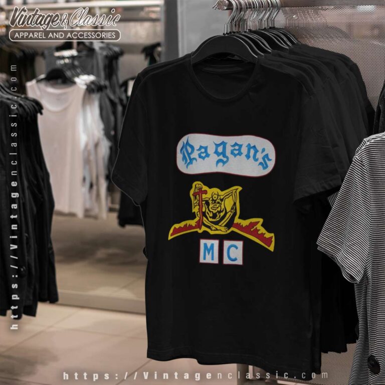 Pagans Motorcycle Club Big Logo Store T shirt Pagans Motorcycle Club Big Logo Store T shirt