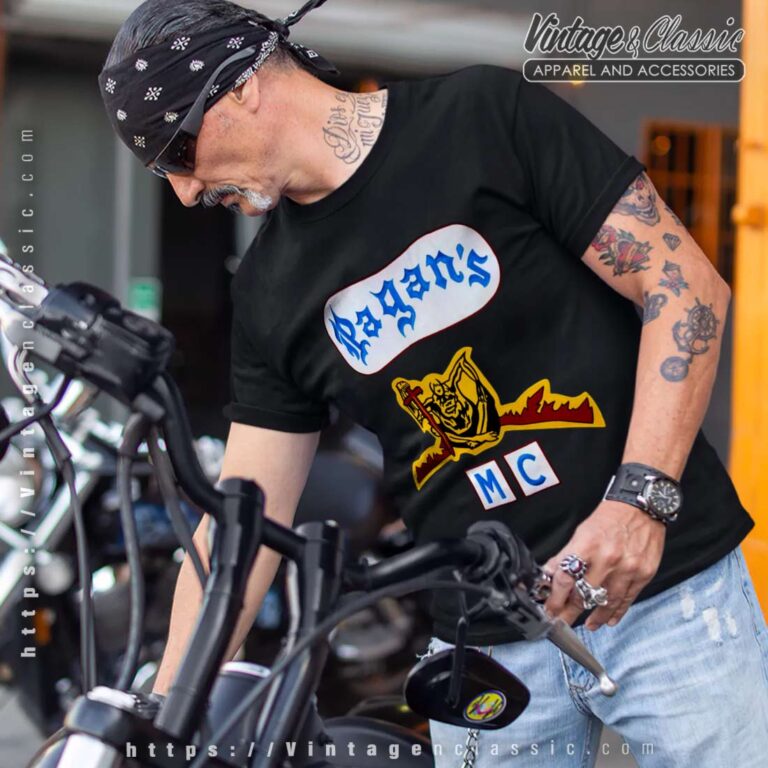 Pagans Motorcycle Club Big Logo T shirt Pagans Motorcycle Club Big Logo T shirt