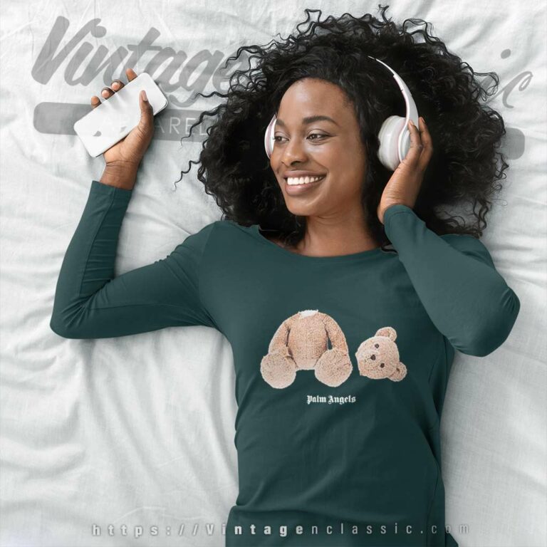 Palm Ange Ice Snow Bear Long Sleeve Tee Palm Ange Ice Snow Bear Long Sleeve Tee