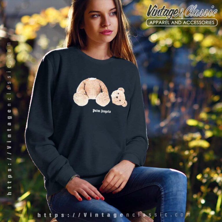 Palm Ange Ice Snow Bear Sweatshirt Palm Ange Ice Snow Bear Sweatshirt