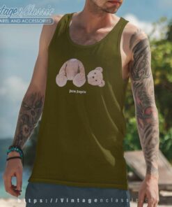 Palm Ange Ice Snow Bear Tank Top Racerback