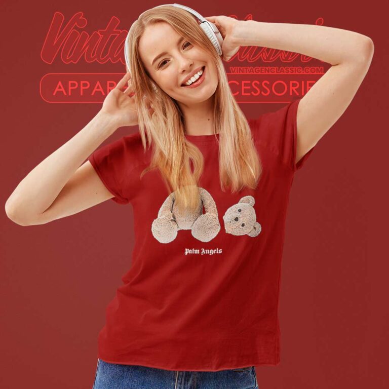 Palm Ange Ice Snow Bear Women TShirt Palm Ange Ice Snow Bear Women TShirt