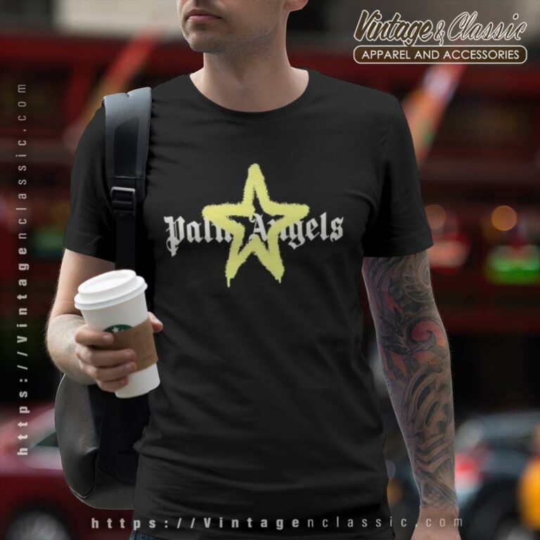 Palm Ange Star Sprayed Vintage T Shirt Palm Ange Star Sprayed Vintage T Shirt
