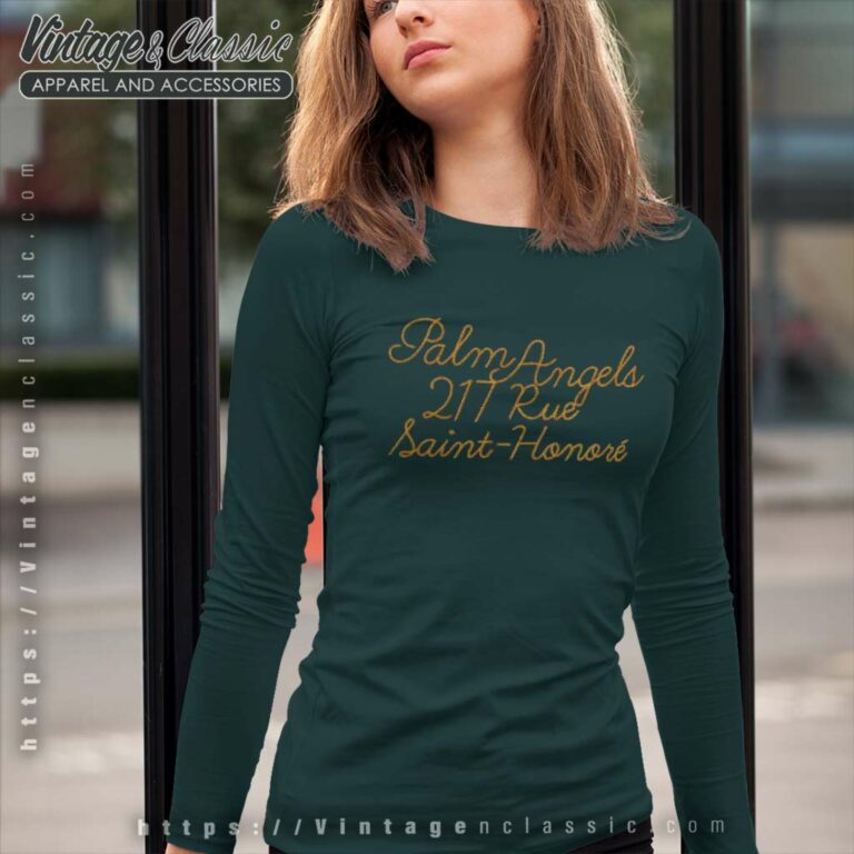 Palm Angel Shirt Palm Angel 21 Rue Saint Honore Long Sleeve Tee Palm Angel Shirt Palm Angel 21 Rue Saint Honore Long Sleeve Tee