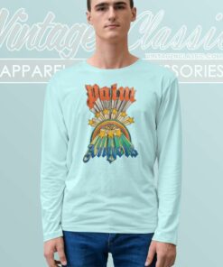 Palm Angels Rainbow Long Sleeve Tee